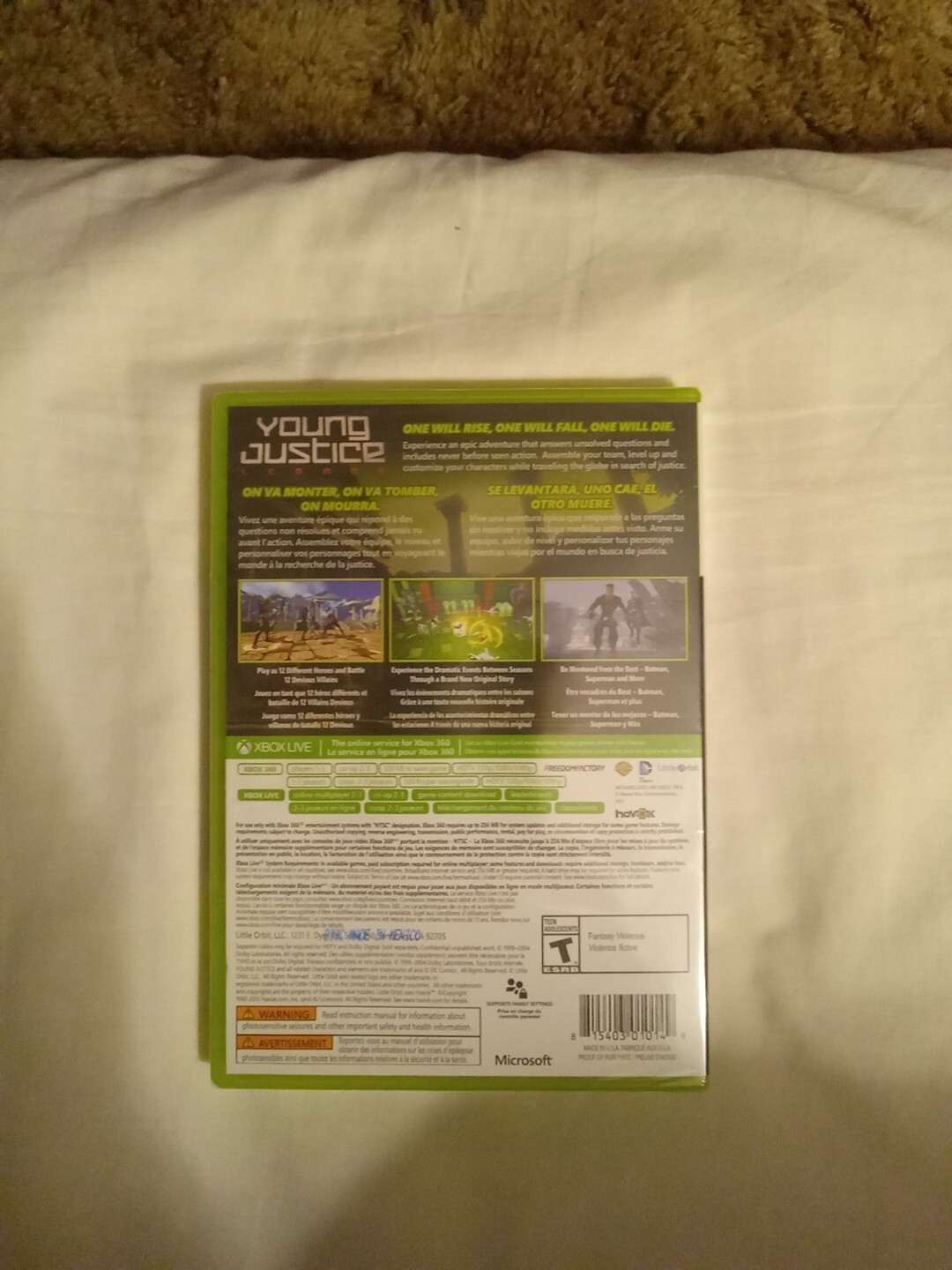 Younge Justice Legacy Xbox 360