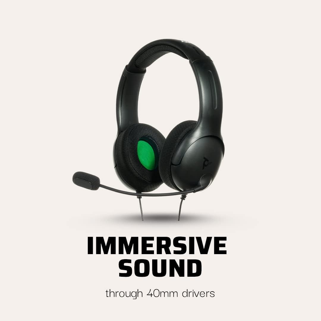 PDP Gaming AIRLITE Xbox Headset Noise Cancelling Microphone Wired headphones