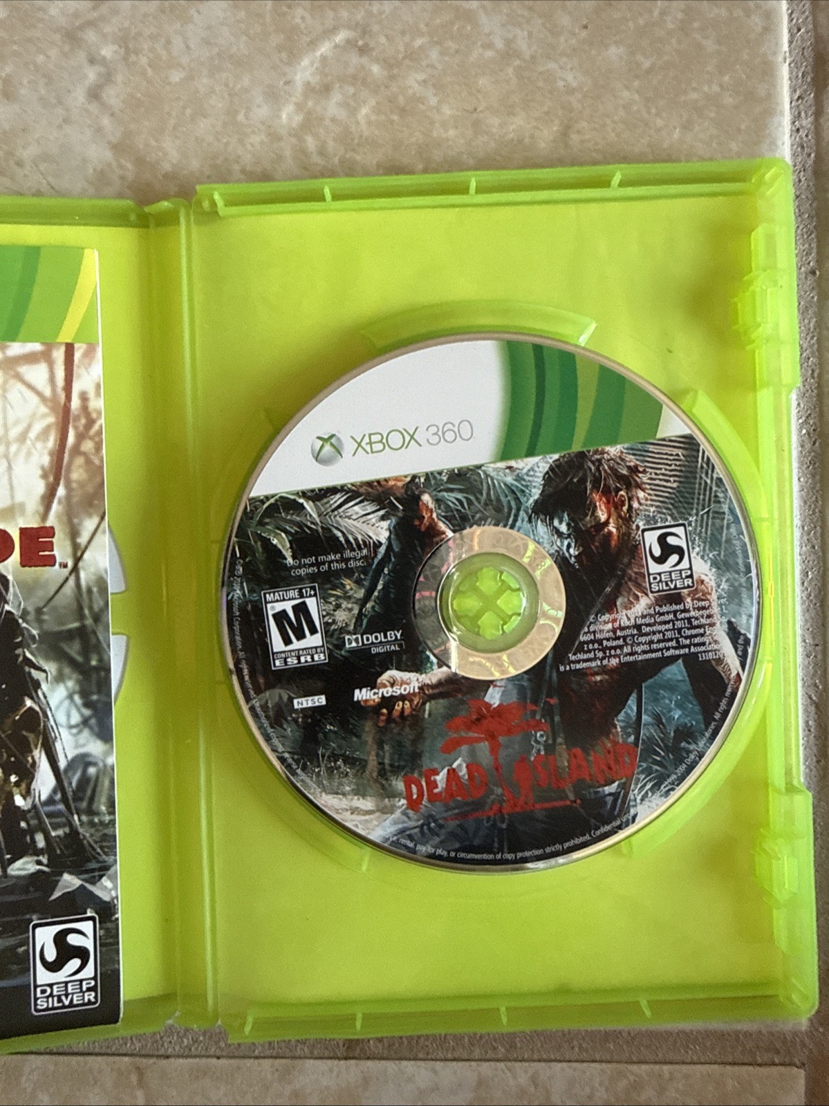 Dead Island: Riptide – Microsoft Xbox 360 / Complete In Box W. Manual / Tested