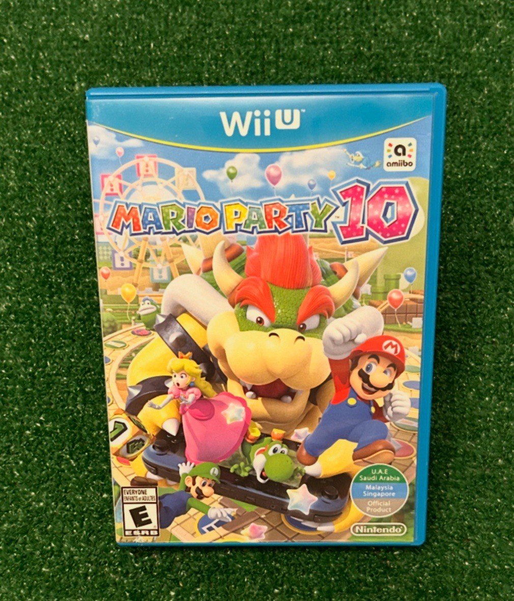 Mario Party 10 Nintendo Wii U (2015) Tested & Working