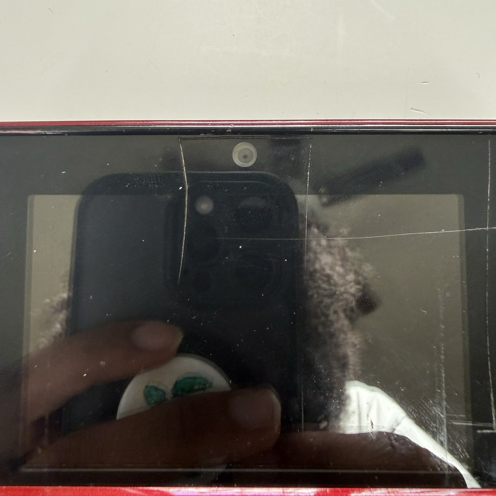 Nintendo 3DS Handheld System Flame Red Tested USA *READ DESCRIPTION