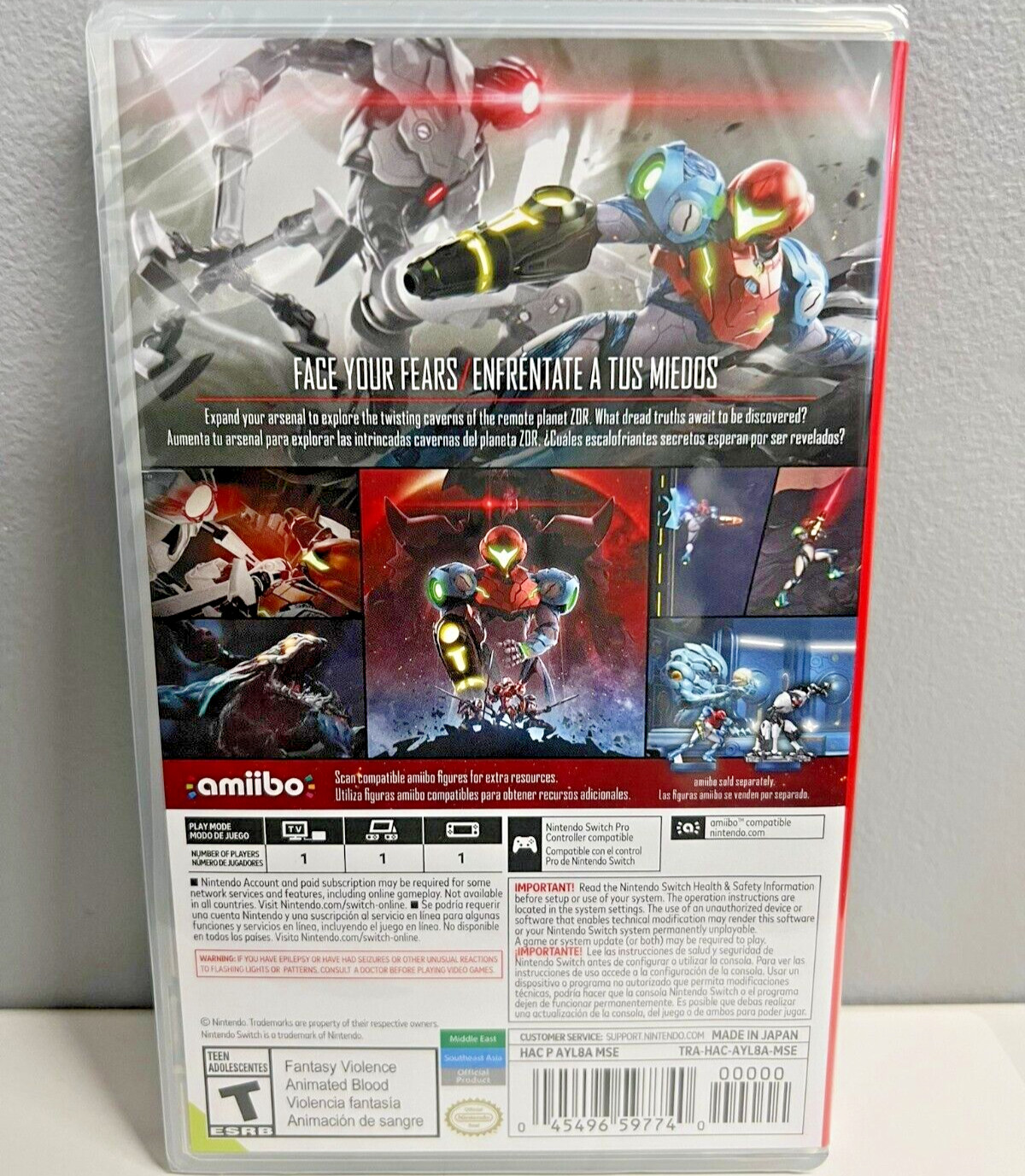 Metroid Dread Switch Brand New Game [2021 Action/Adventure Shooter]