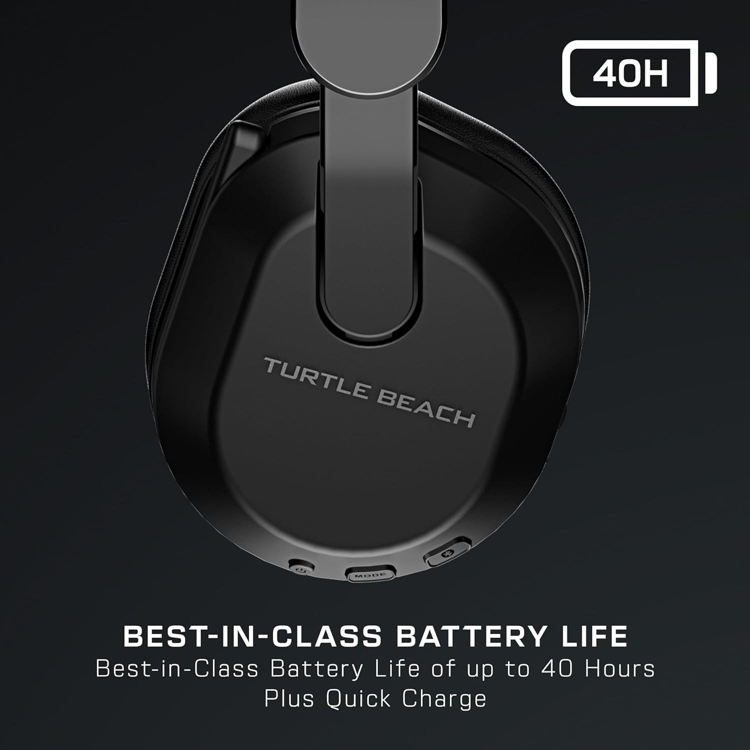 Stealth 500 Gaming Headset: Bluetooth 5.2, 40mm Drivers & Adjustable Fit