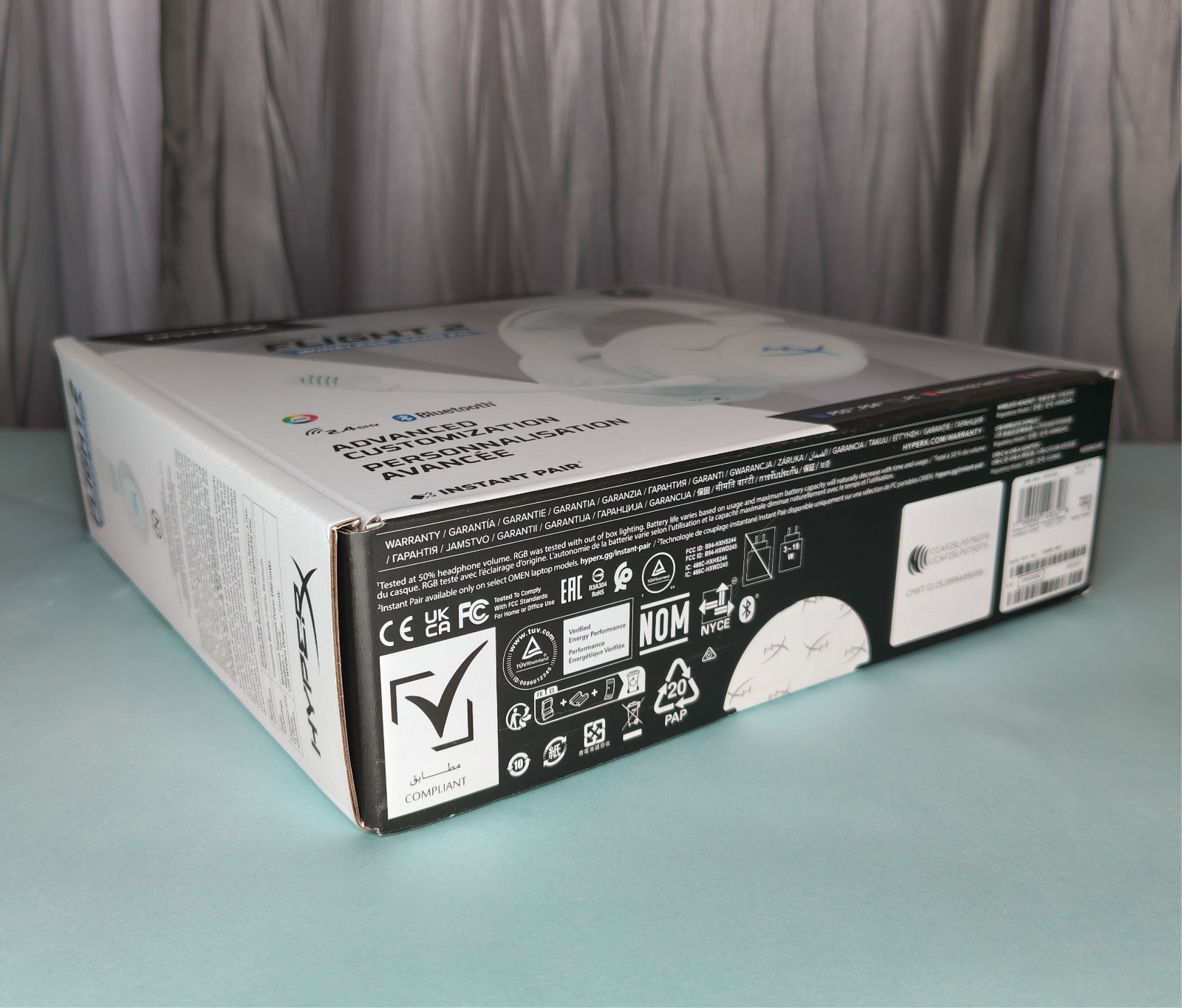 HyperX Cloud Flight 2 Wireless Gaming Headset, Brand New WHITE