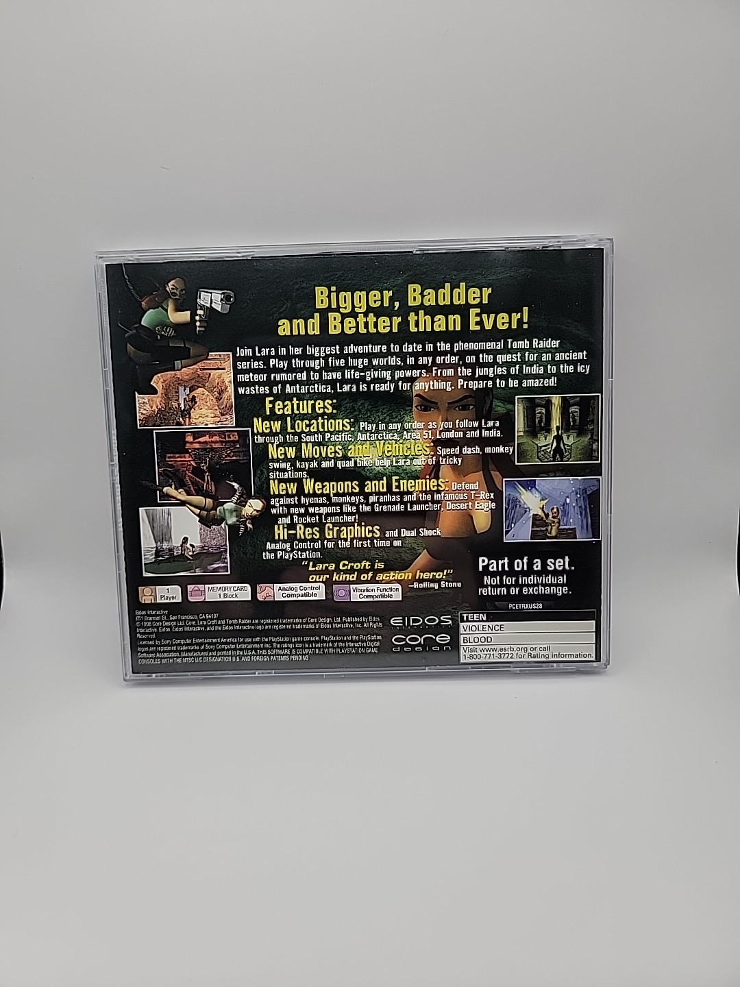 Tomb Raider Collectors’ Edition (Sony PlayStation 1, 2002)