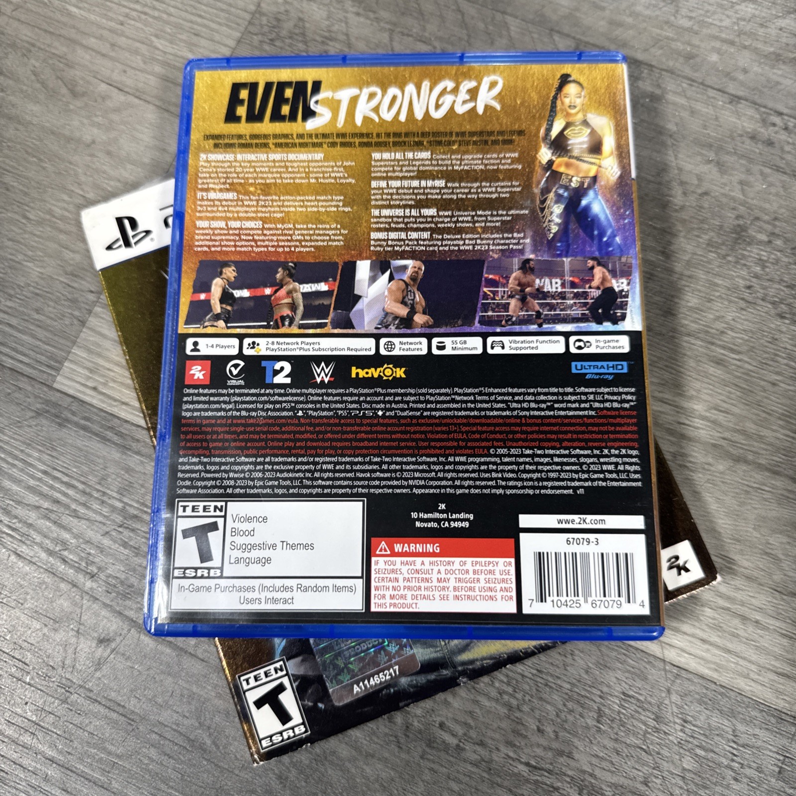WWE 2K23 Deluxe Edition – Sony PlayStation 5