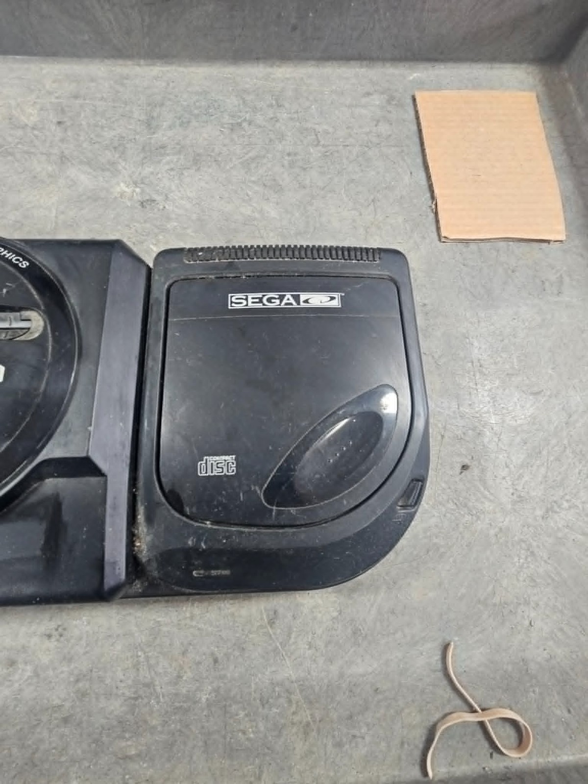Vintage Retro FJ8USASEGA Console with Sega CD Model 2 Console Untested Special