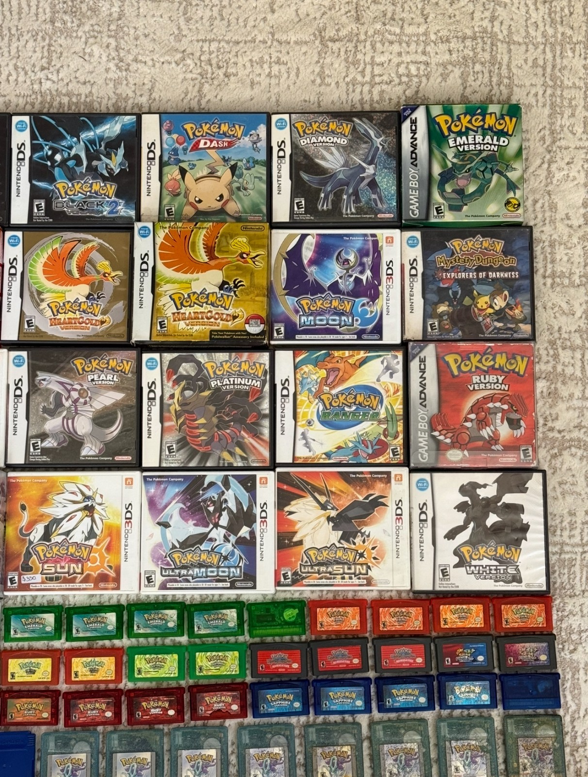 Authentic Pokemon Video Games Collection GBA Nintendo DS 3DS Pick and Choose