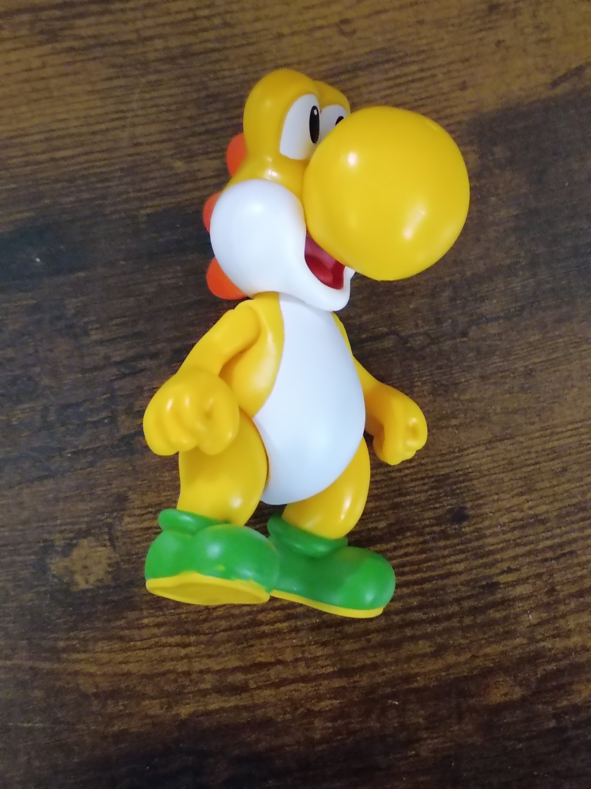 5-PK SUPER MARIO 4″ YOSHI World of Nintendo Yellow Black Red Light Blue + Eggs