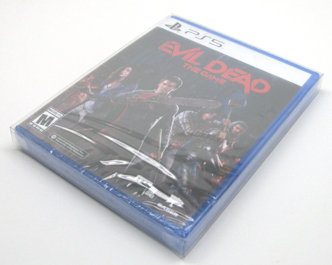 50X SONY PLAYSTATION PS5 CIB GAME – CLEAR PLASTIC PROTECTIVE BOX PROTECTORS CASE