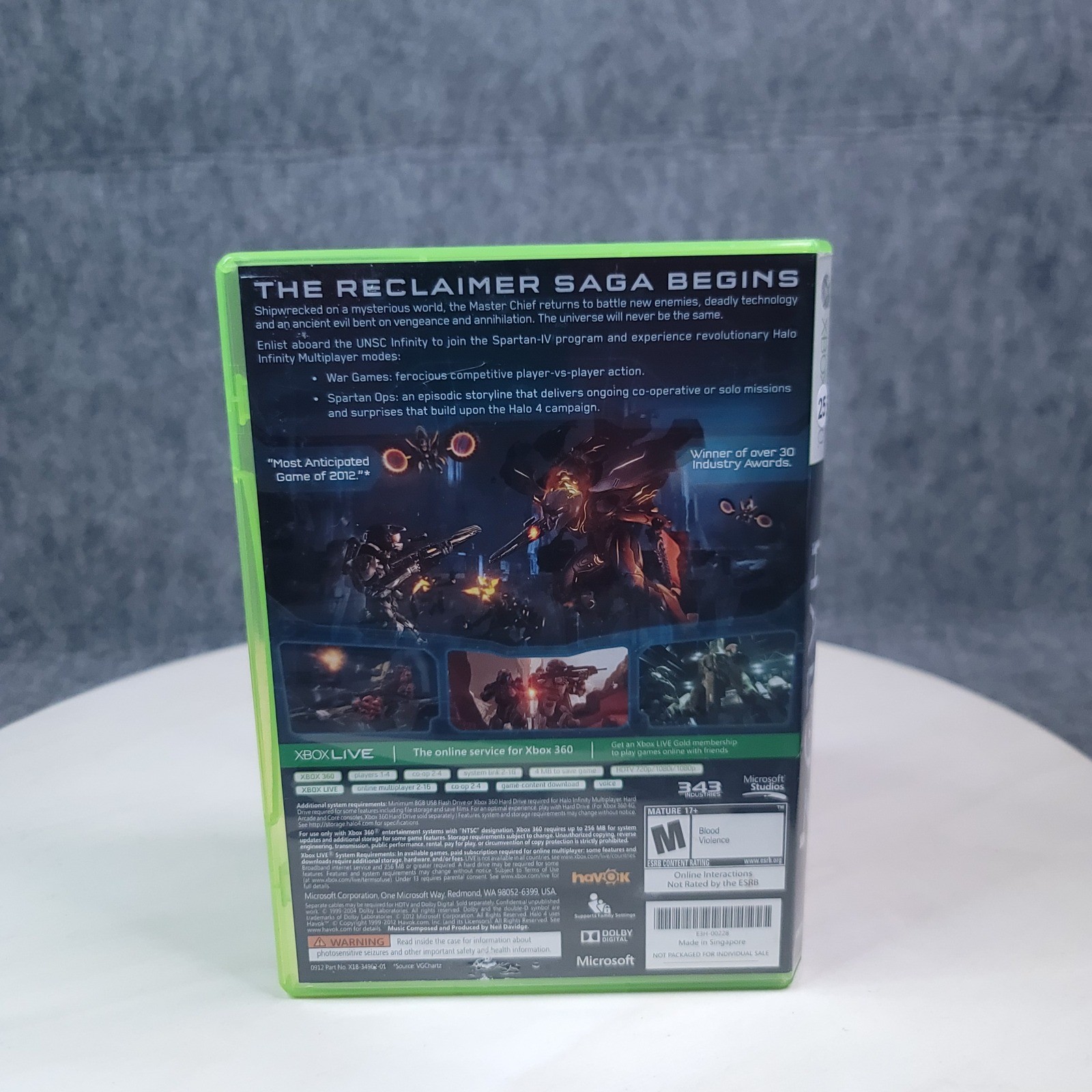 Halo 4 Xbox 360 Standard Edition 2012