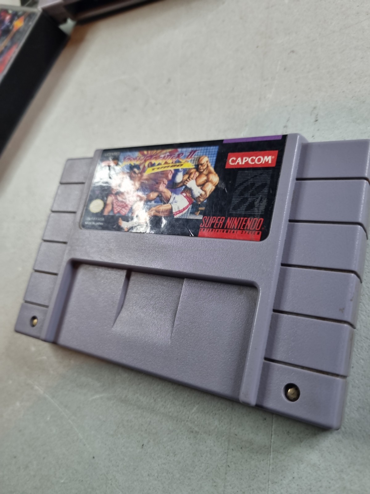 Street Fighter II Turbo (Super Nintendo SNES) Cartridge Only Authentic TESTED