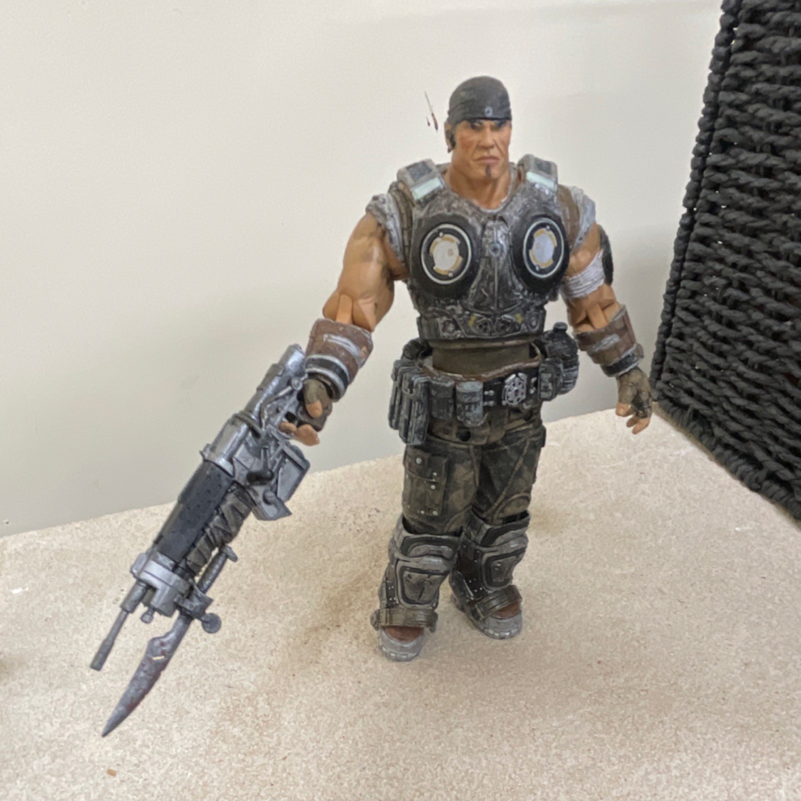 NECA Xbox Epic Gears of War 3 – Marcus Fenix 7″ Action Figure 2011
