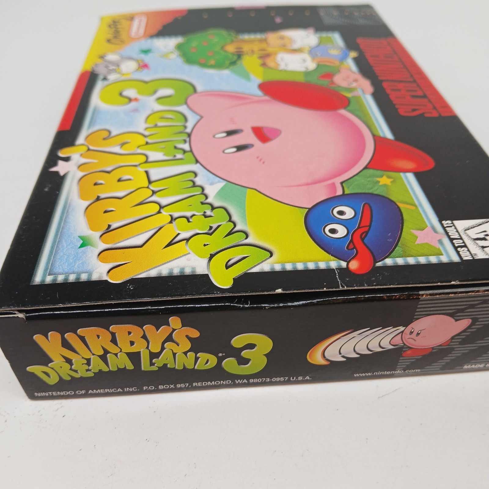 Kirby’s Dream Land 3 Complete In Box Very Good Condition Super Nintendo 1997 CIB