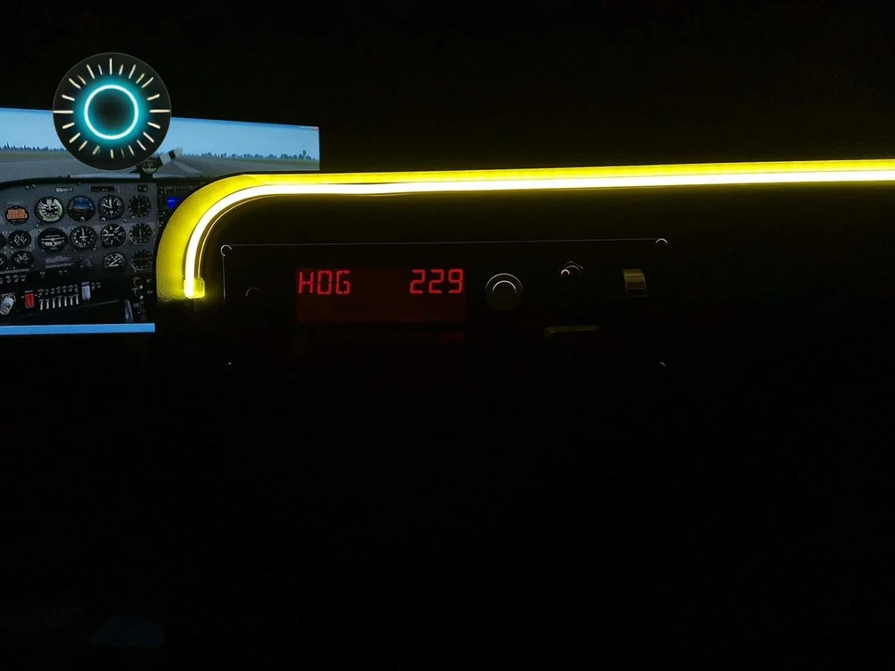 Complete Flight Simulator Cockpit – Compatible with Logitech Saitek Honeycomb