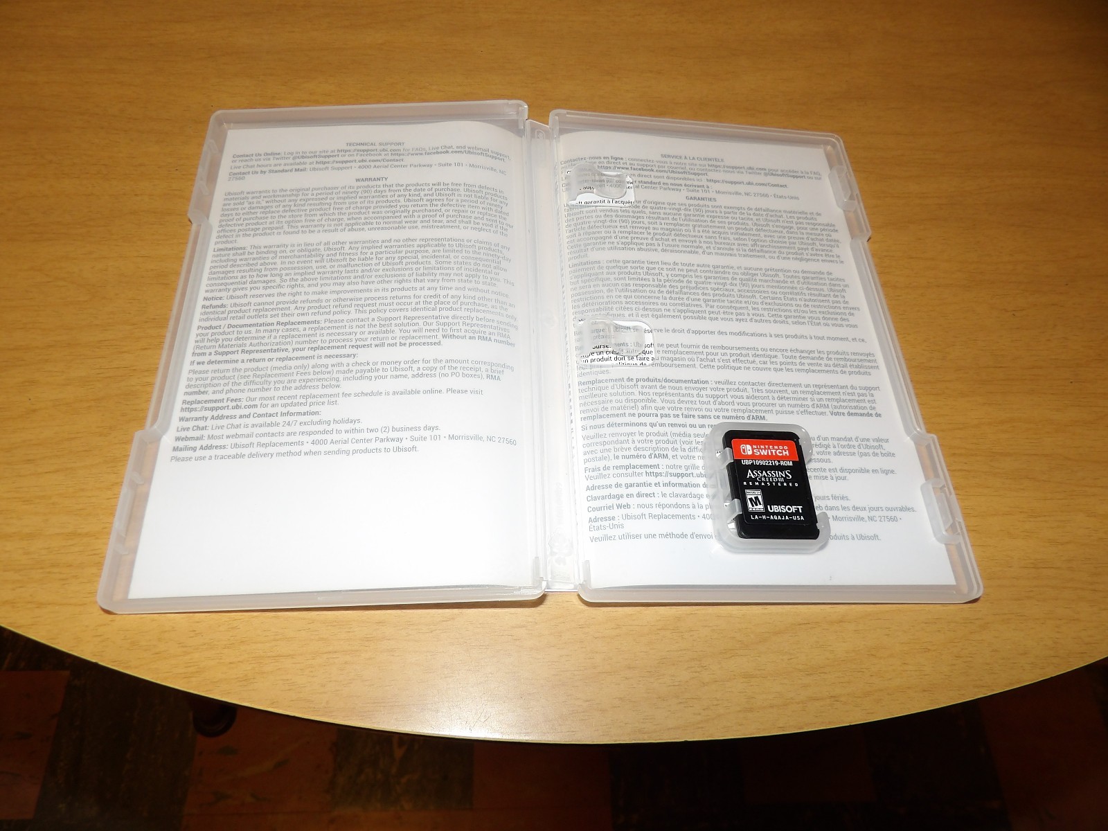 Assassin’s Creed III 3 Remastered (Nintendo Switch, 2019) ~ TESTED & WORKS!!