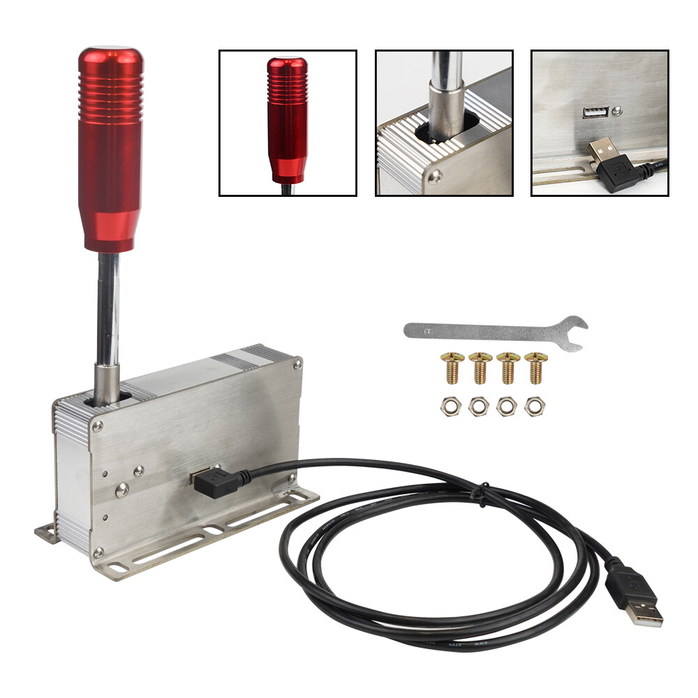 USB Sequential Shifter for PC Windows for Logitech G27 G29 G923 920 Racing Wheel