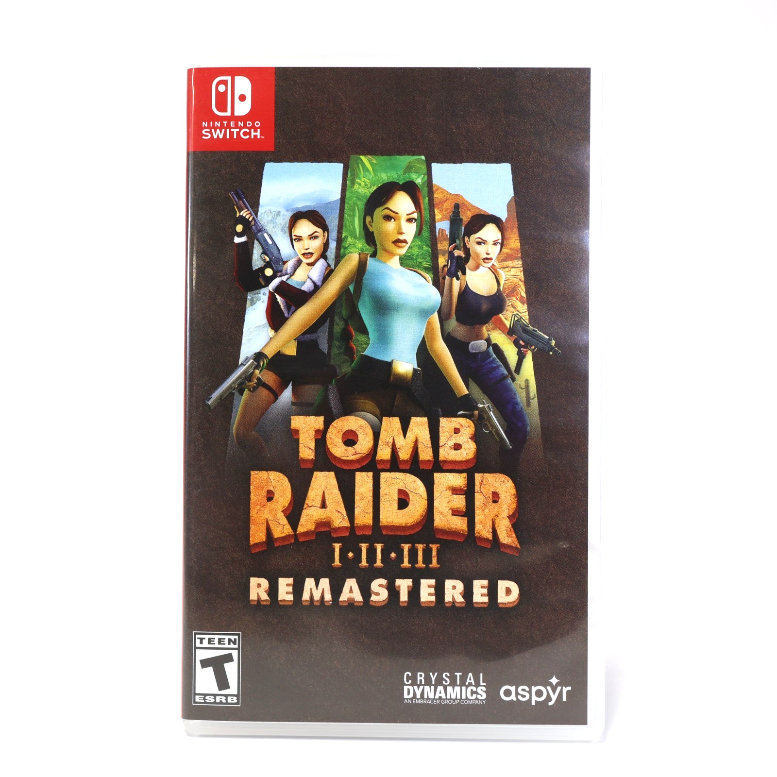 Tomb Raider I-II-III Remastered (Switch) CIB – Authentic Great Condition