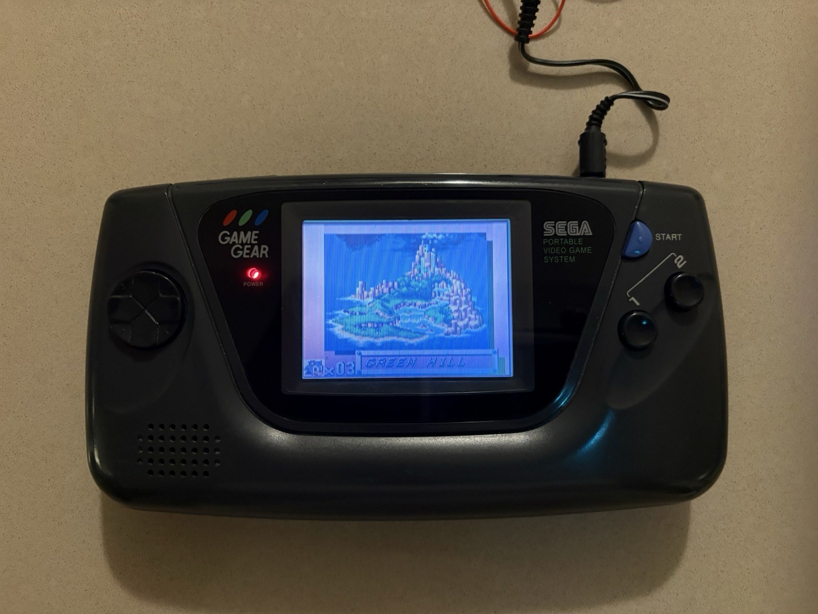 🎮SEGA Game Gear 🎮 🔦New Glass Screen 🔦 ⚡️recapped⚡️ ❌No Charger ❌No Game