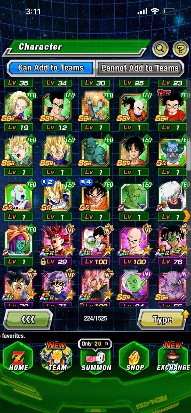 Dokkan Battle ios 15,000+ Stones + 5 LRS