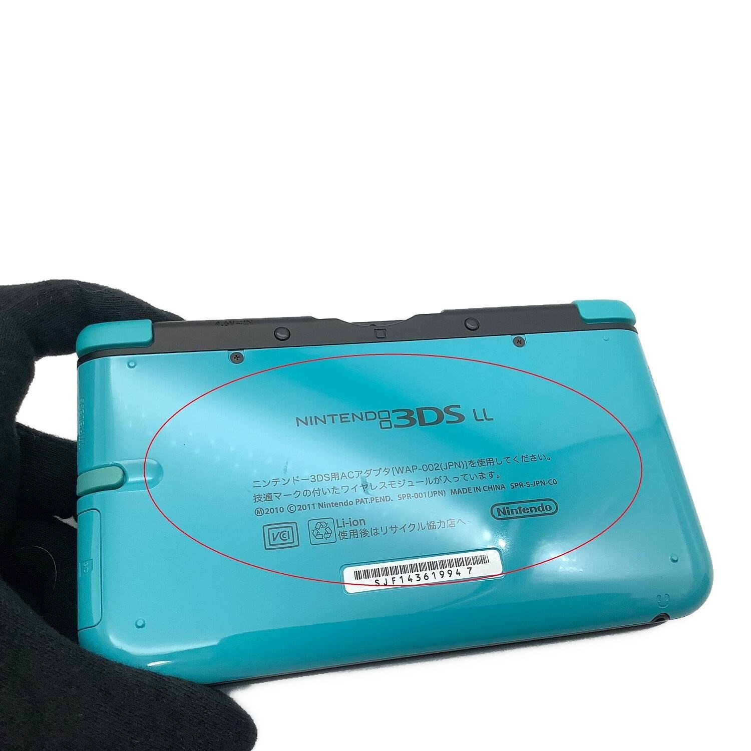 Nintendo Nintendo 3DS LL SPR-001 LIMITED PACK Turquoise x Black A881