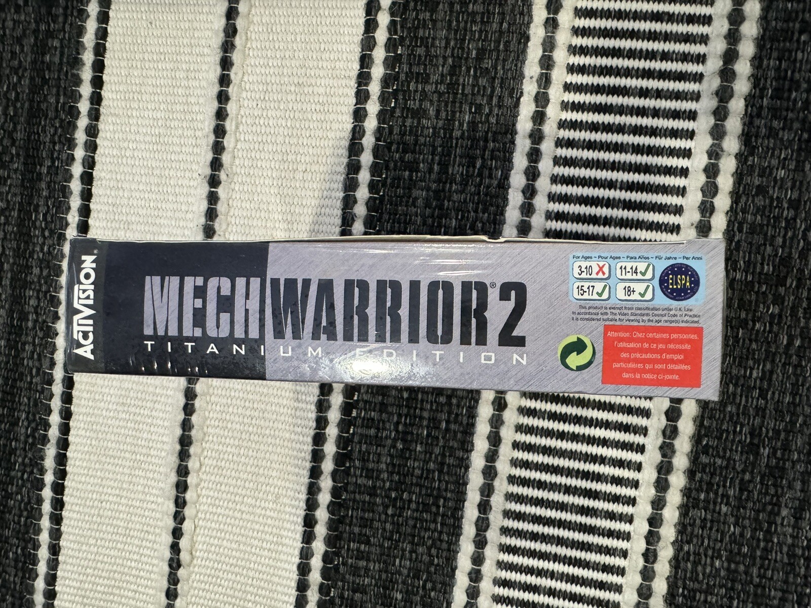 MECHWARRIOR 2 TITANIUM EDITION 3-D ACCERALTED SEALED GAME PC BATTLETECH