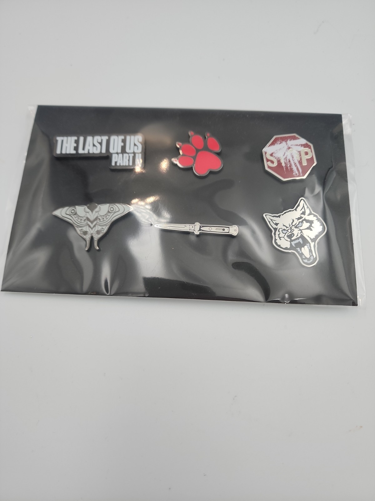 The Last Of Us Part II 2 Collector’s Edition Enamel Pin Set (NO GAME)