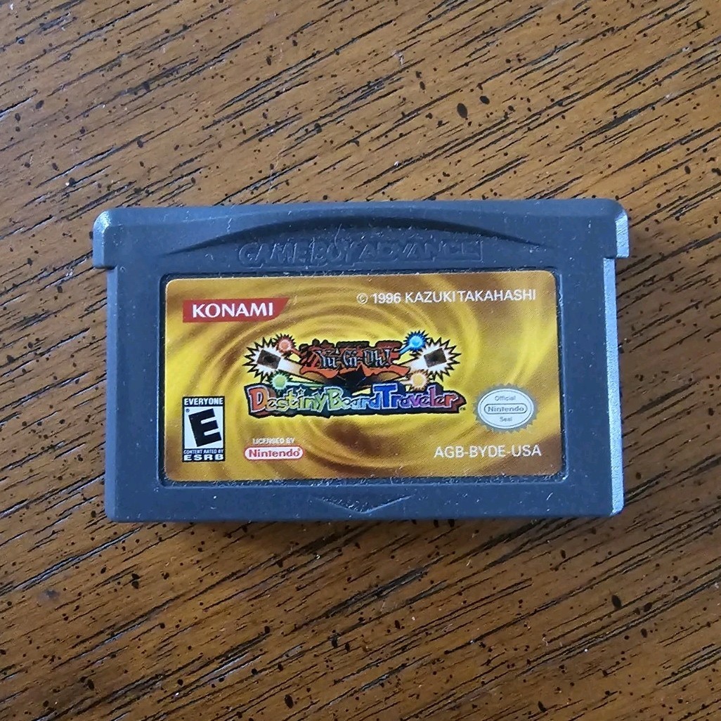 Konami Yu-Gi-Oh! Destiny Board Traveler Game Boy Advance GBA Cartridge Untested