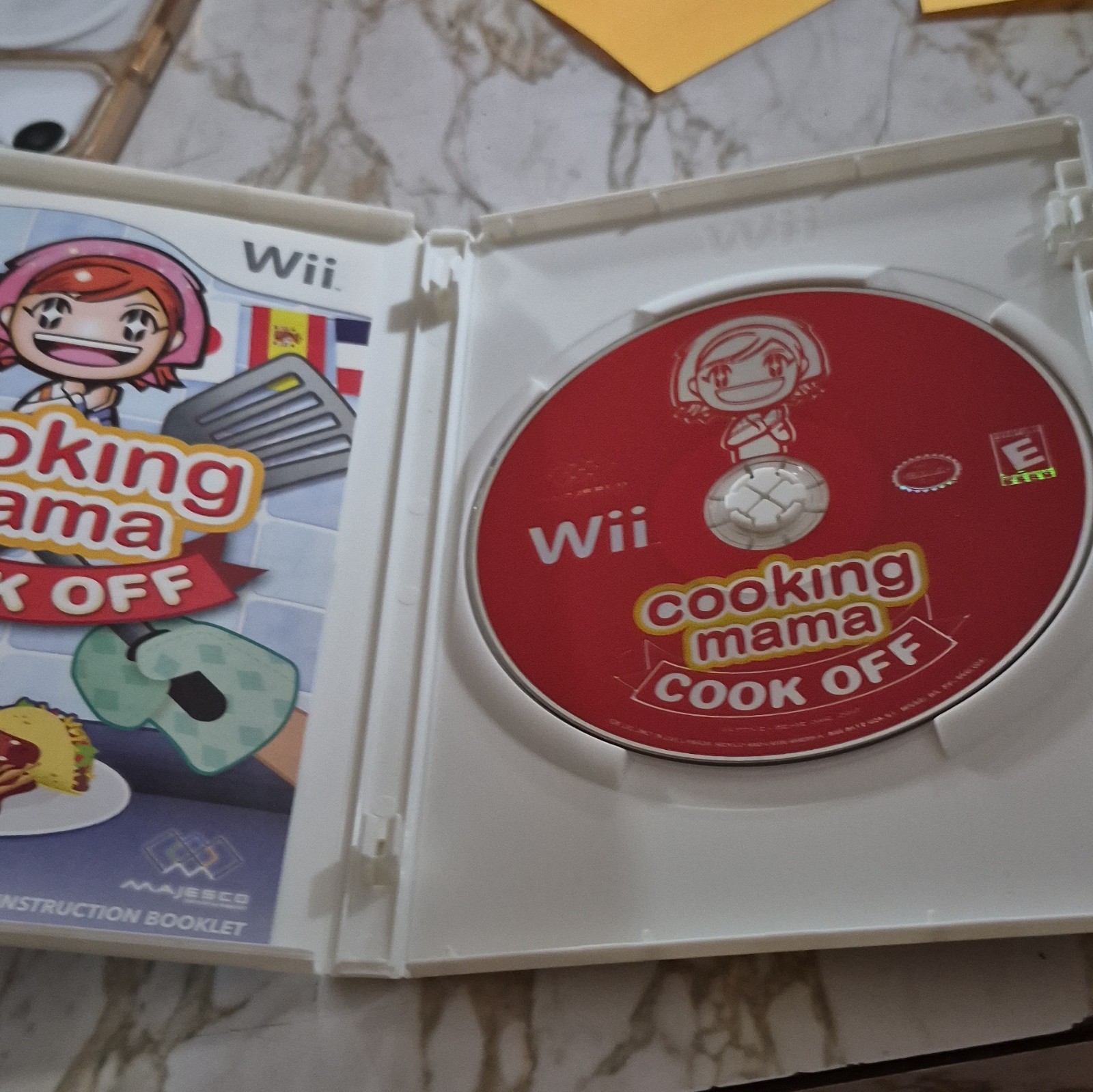 Majesco Cooking Mama: Cook Off Nintendo Wii CIB Manual Multiplayer E NTSC 2006