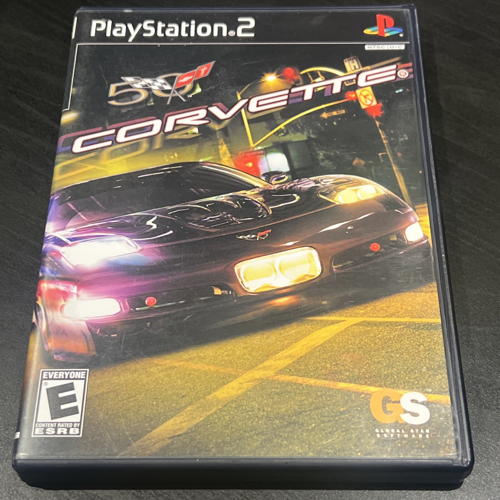 Corvette (Sony PlayStation 2, 2004) Racing Video Game – PS2 – No Manual TESTED