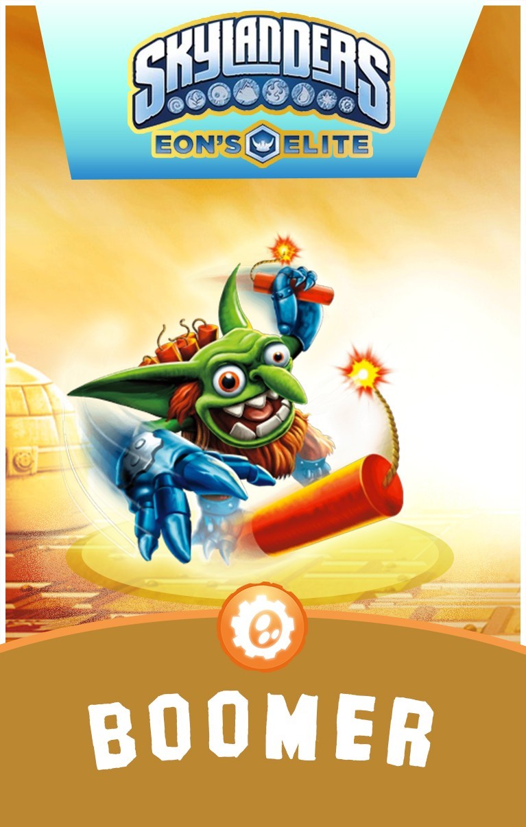 Eon’s Elite Boomer | Skylanders SuperChargers NFC Card