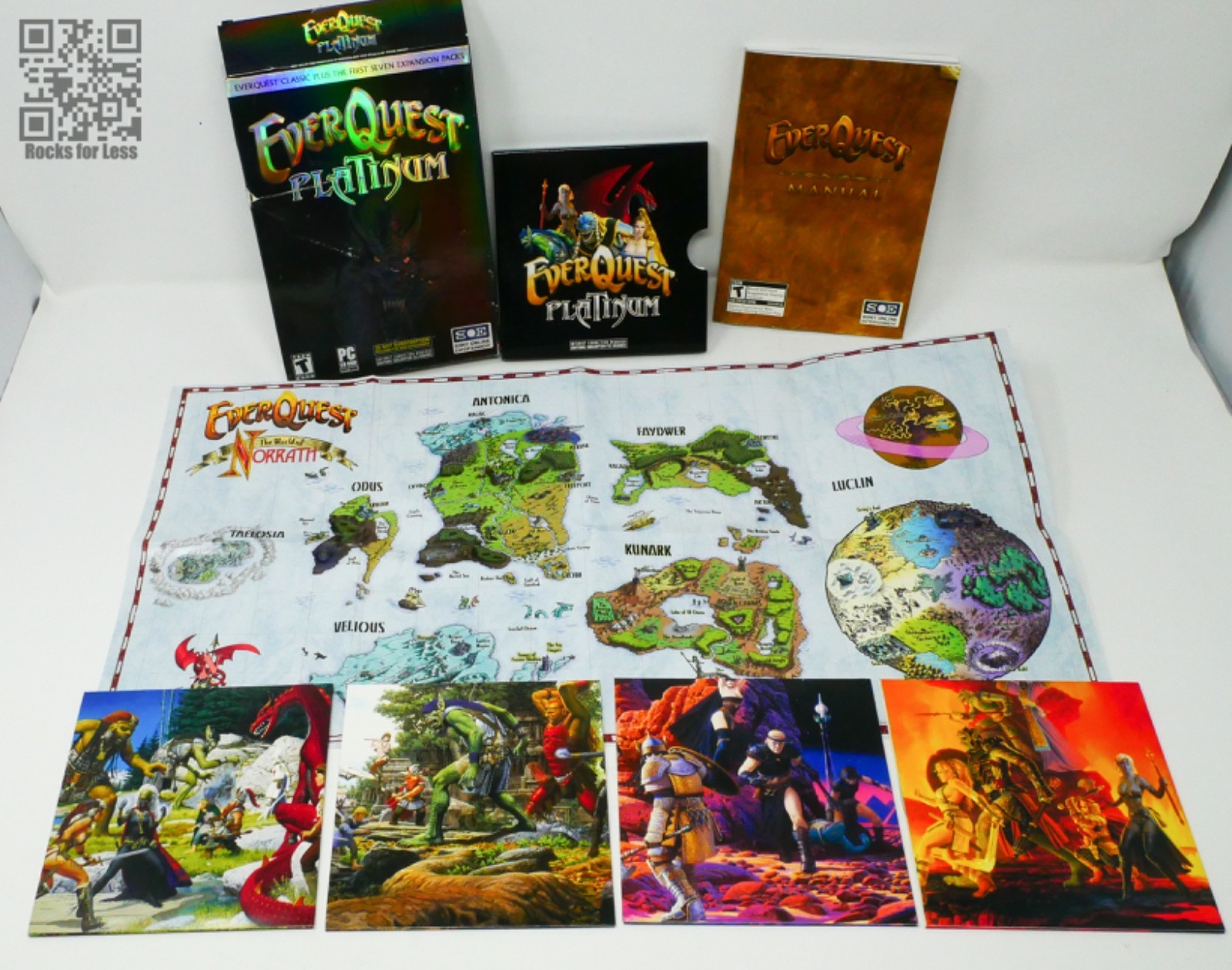 EverQuest: Platinum (PC, 2004) – COMPLETE IN BOX – EUC
