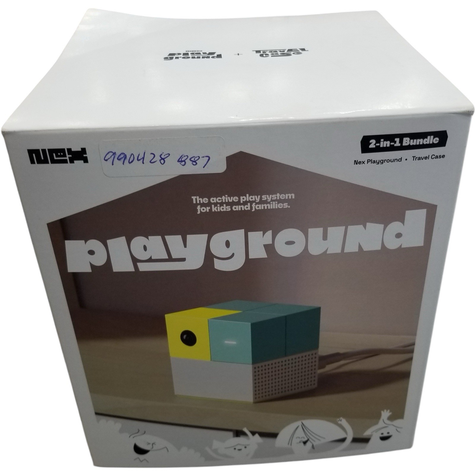 Nex Playground Active Play System for Kids & Families 2-in-1 Bundle Travel Case