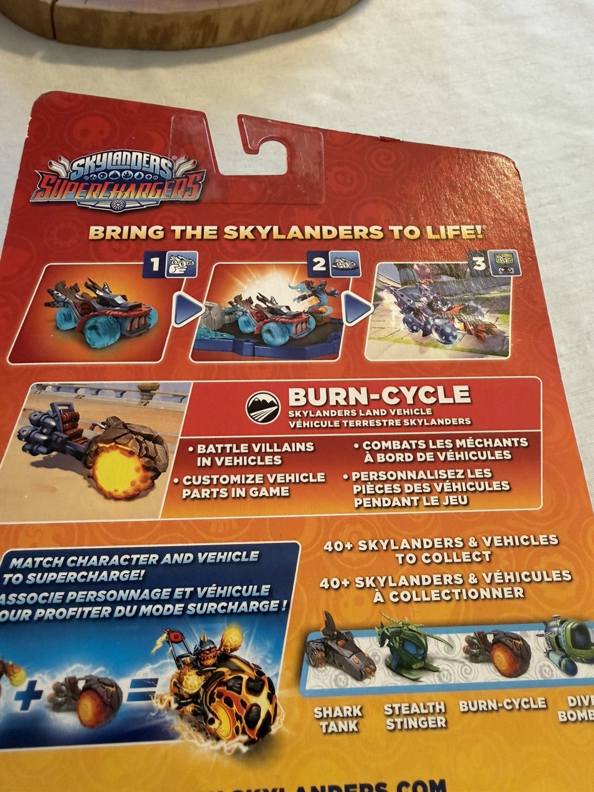 Skylanders Superchargers Burn Cycle Chase Variant Green Patina Brand New Sealed