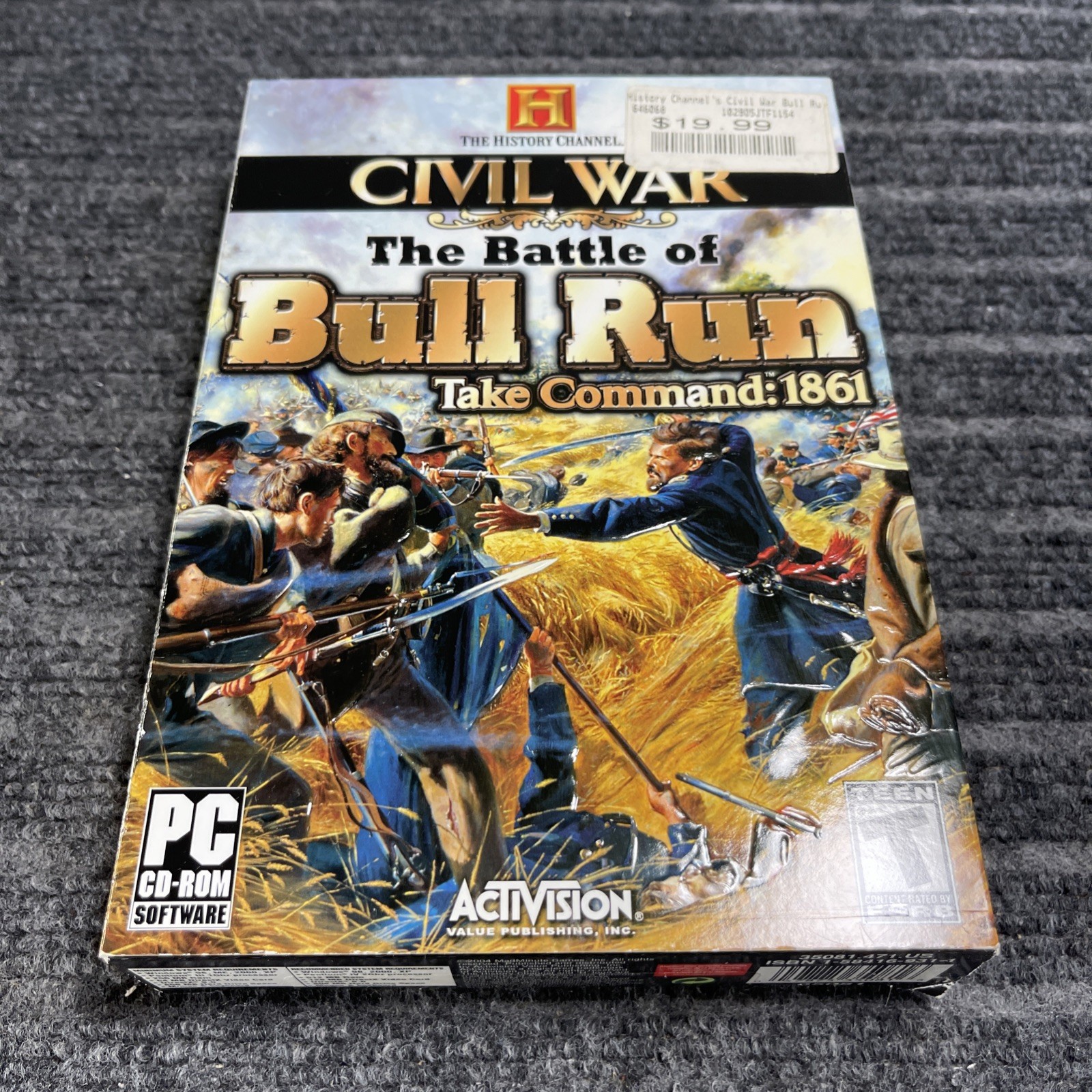 History Channel: Civil War The Battle of Bull Run Take Command 1861 PC GAME