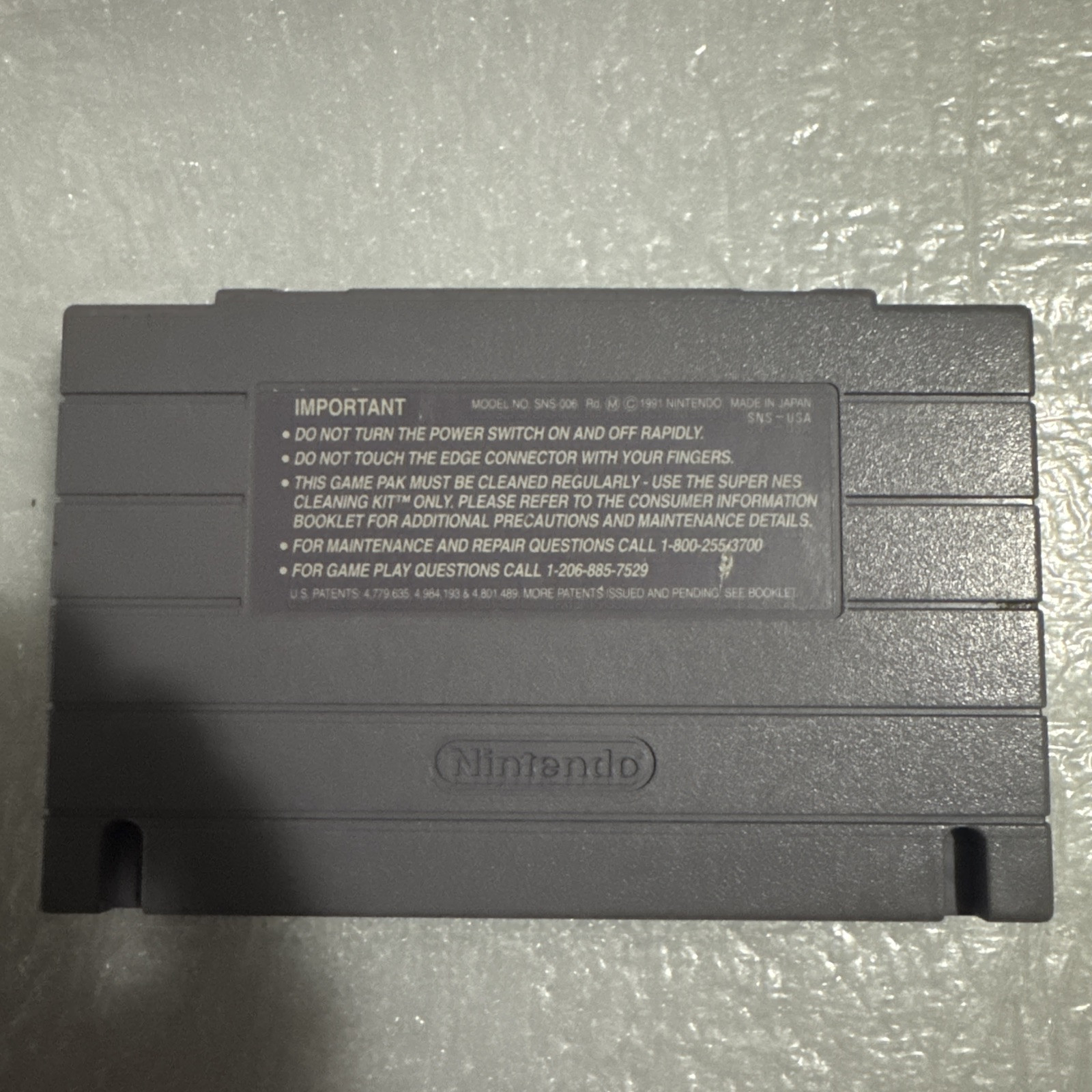 HyperZone Super Nintendo – SNES – Tested & Working
