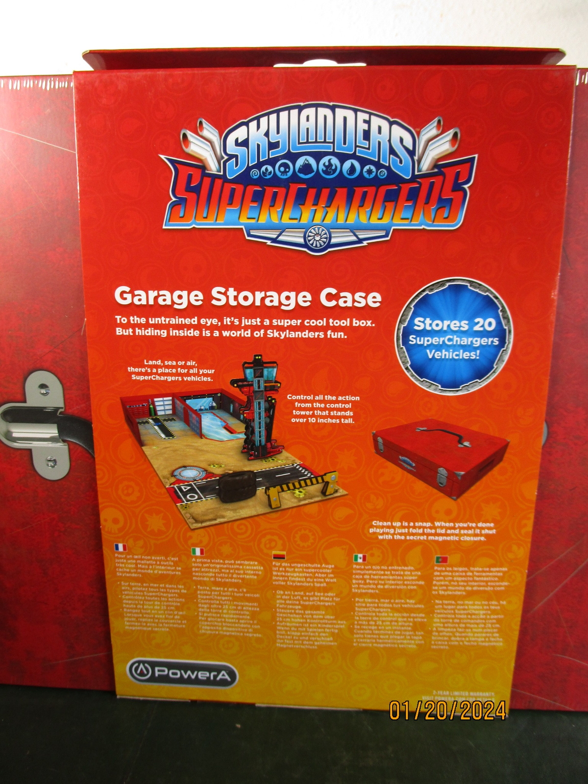 Activision Skylanders Superchargers Garage Storage Case