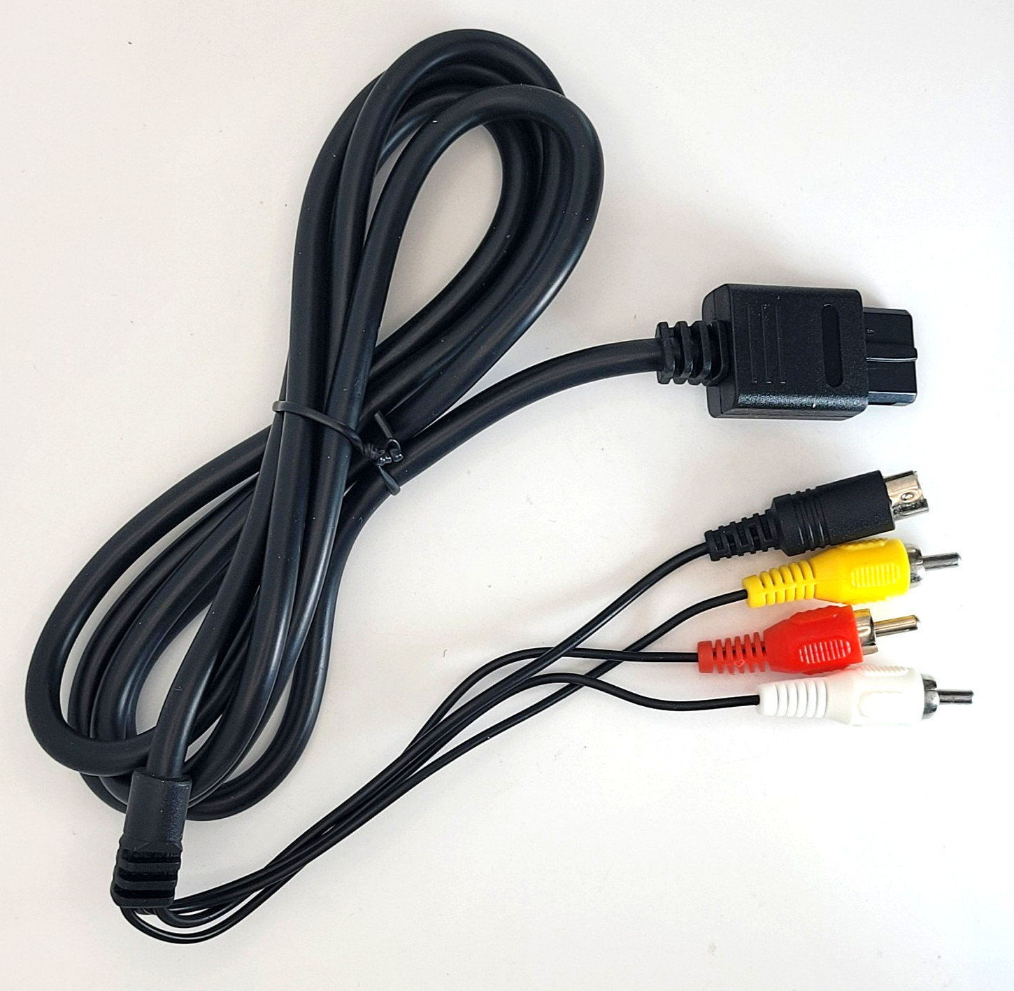 N64 SNES Gamecube S-Video A/V Composite Audio Video Stereo Cable Cord (6 Feet)