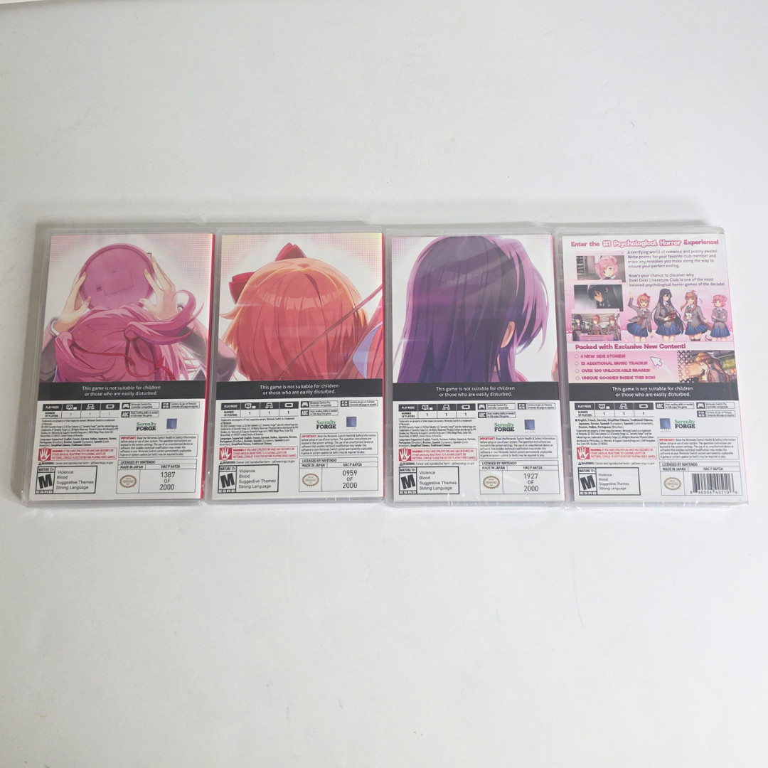 Doki Doki Literature Club Plus! PAX Convention Exclusive + Premium Physical Set