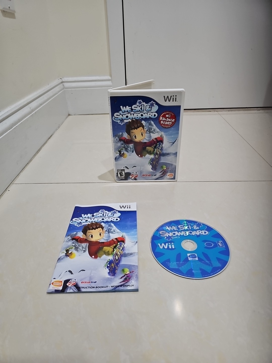 [Near Mint Disc] We Ski & Snowboard (Nintendo Wii) CIB [Free Shipping]