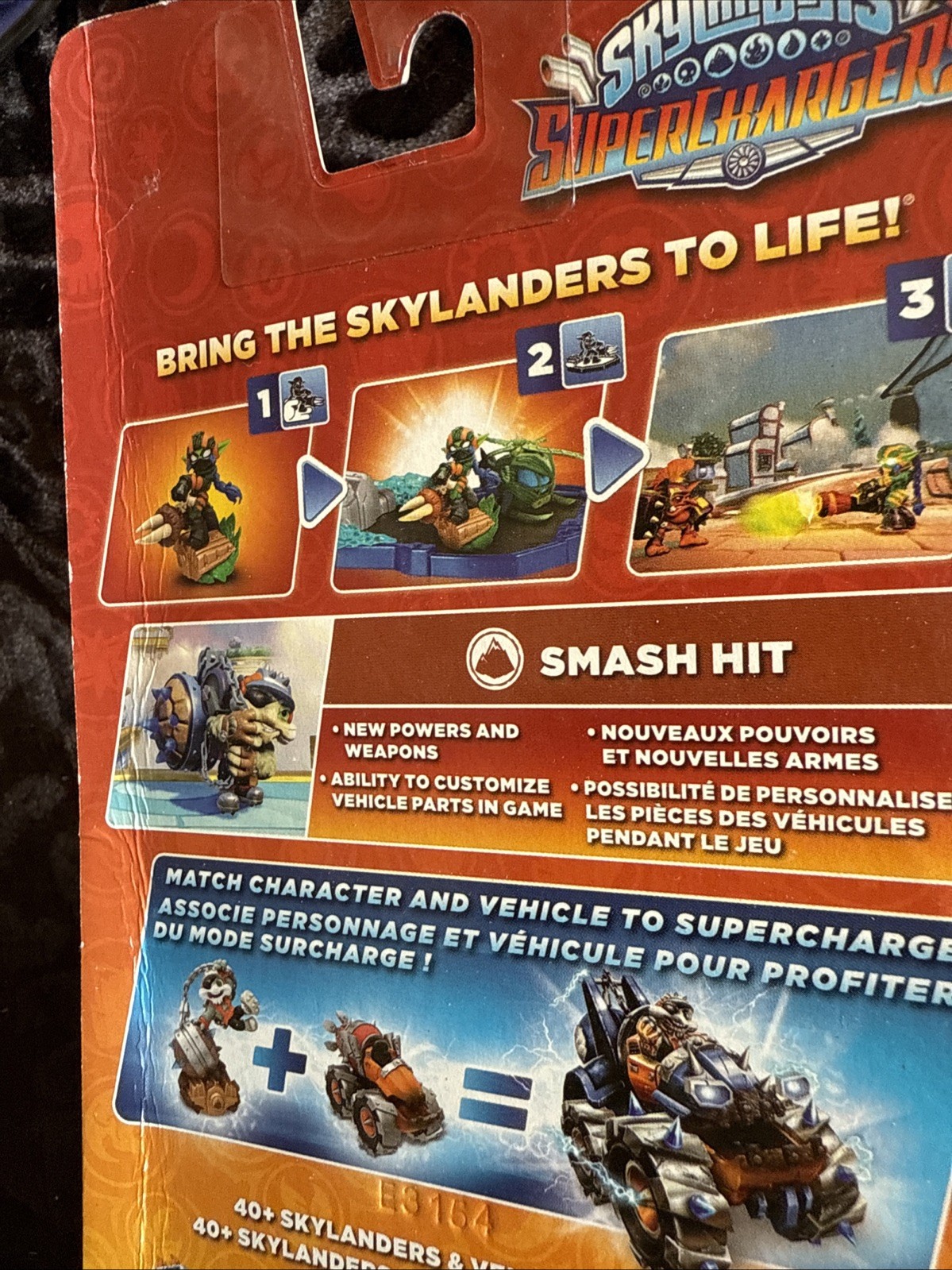 2 Skylanders Superchargers High Volt (Protect & Surge) Figurine & Smash Hit NIP