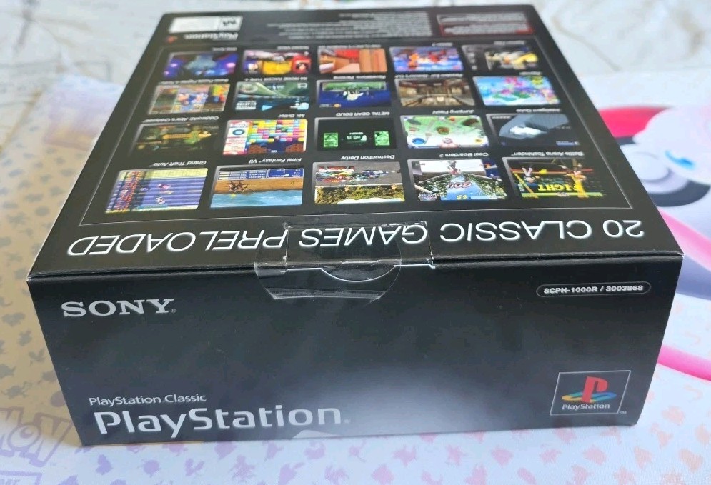 Official Sony PlayStation Classic Mini -With 20 Games Pre-Installed -SHIPS TODAY