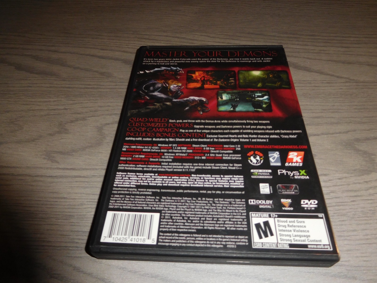 The Darkness II 2 Limited Edition PC Game