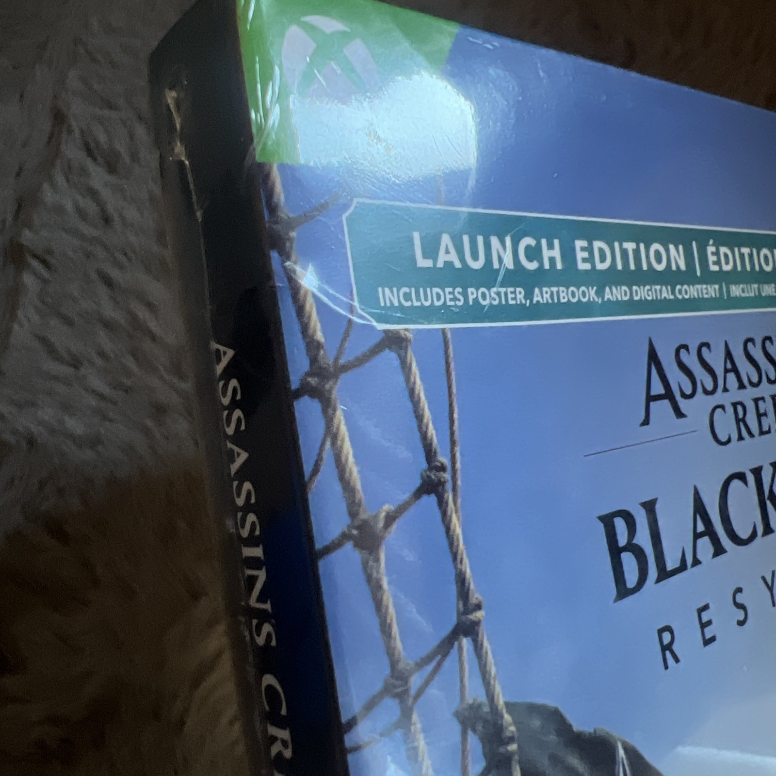 LAUNCH ED XBOX SeriesX Assassin’s Creed Black Flag Resynced +Poster HELPS STRAYS