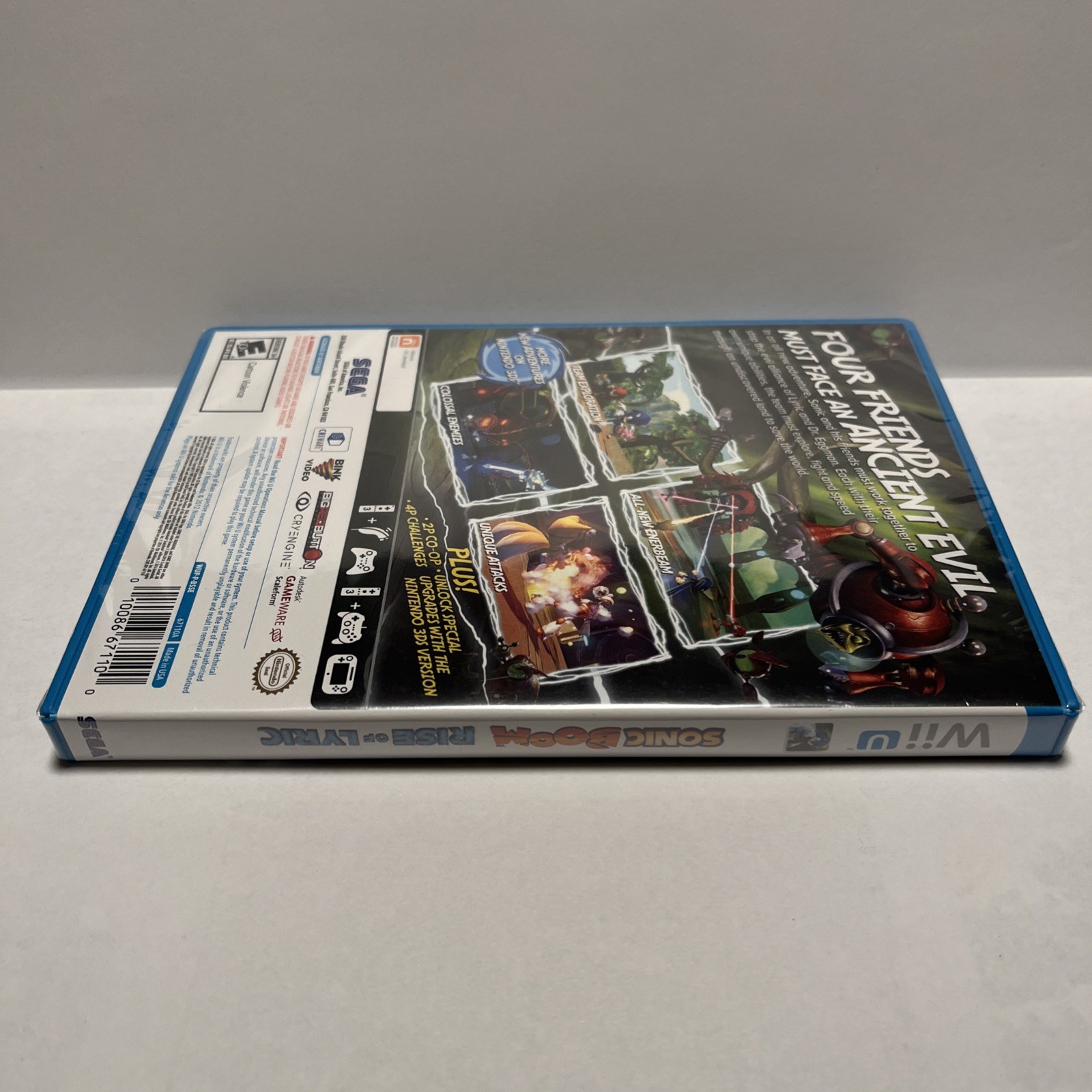Sonic Boom Rise of Lyric for Wii U. (SEALED*)