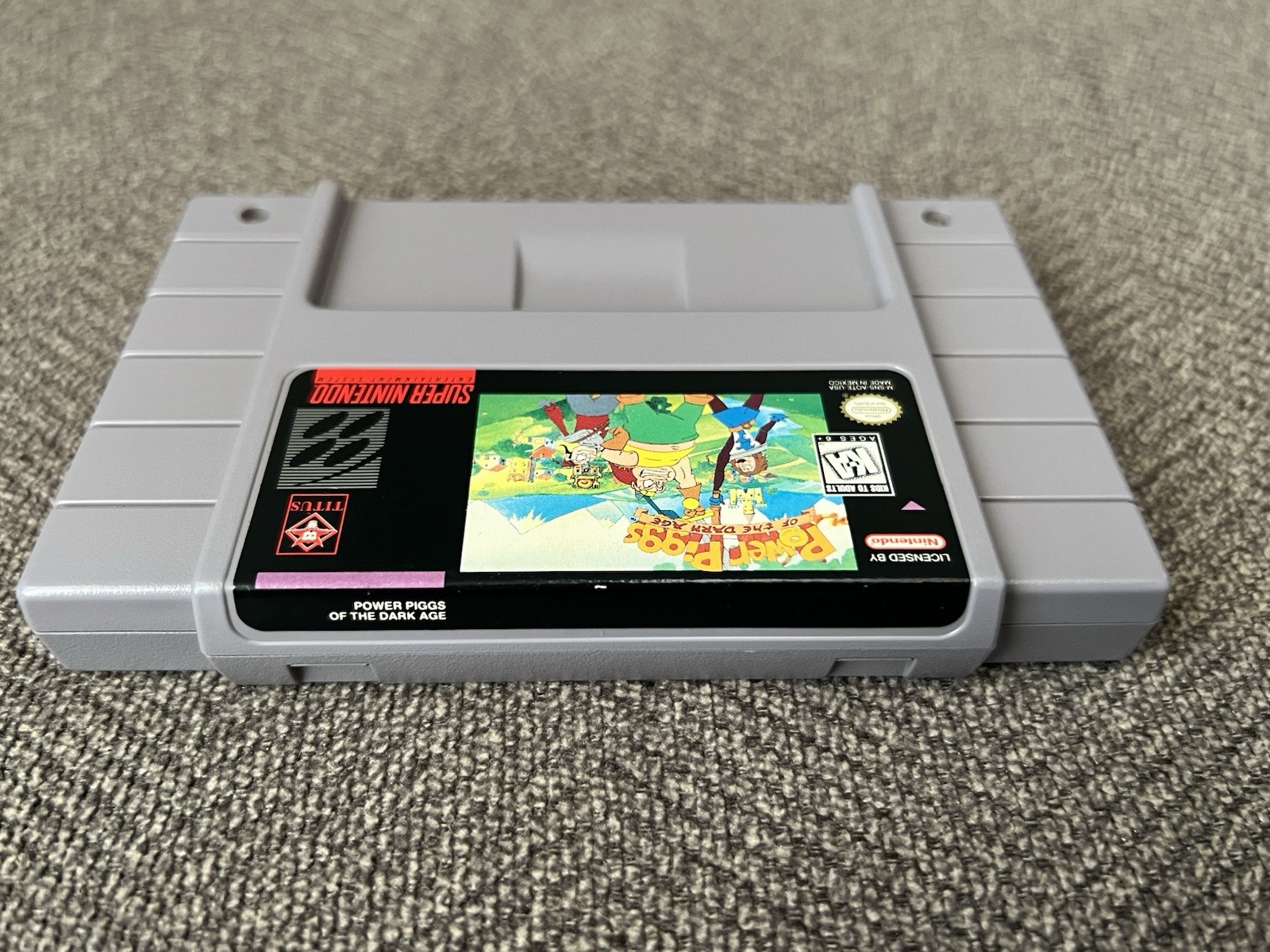 Power Piggs of the Dark Age (Super Nintendo Entertainment System, 1996)