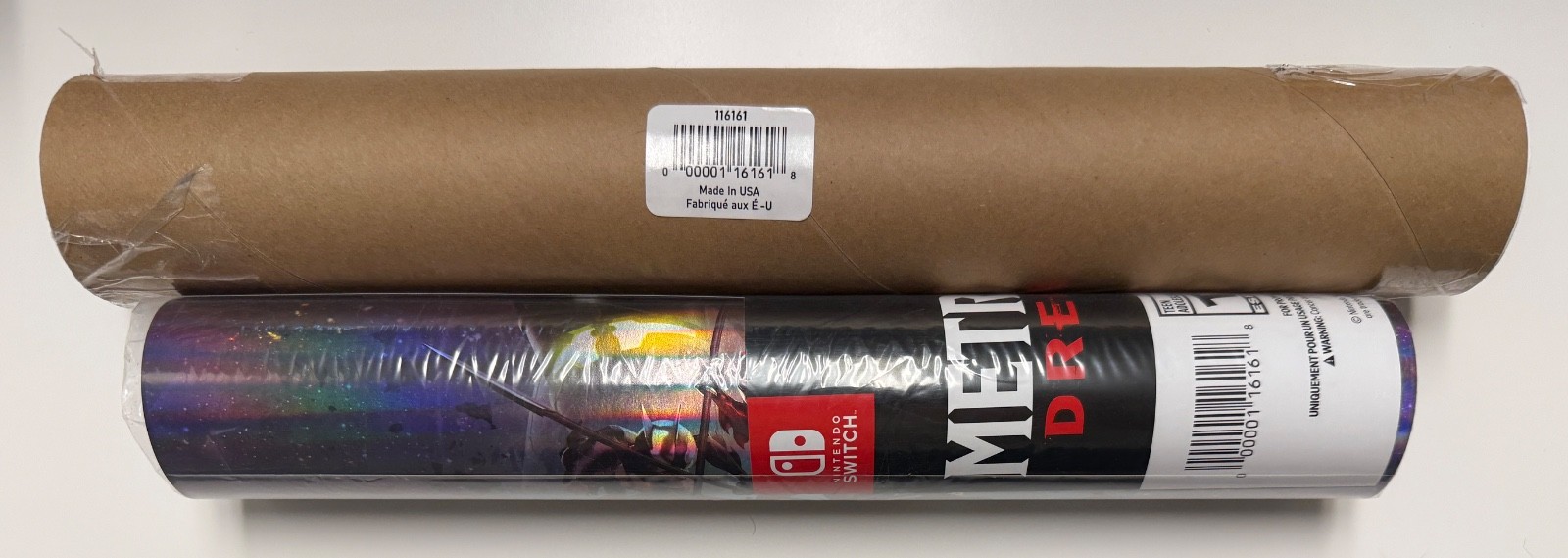 New | Nintendo Metroid Dread Holographic Poster Set 2 Pack | My Nintendo Rewards