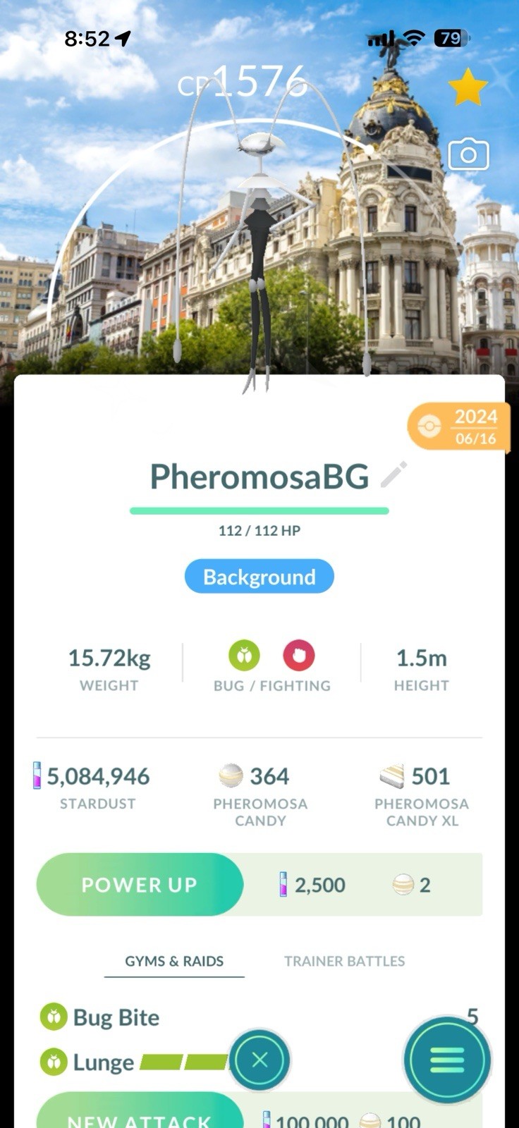 Pokémon GO PheromosaBG Event Raid GO Fest 2024 Madrid Android iOS