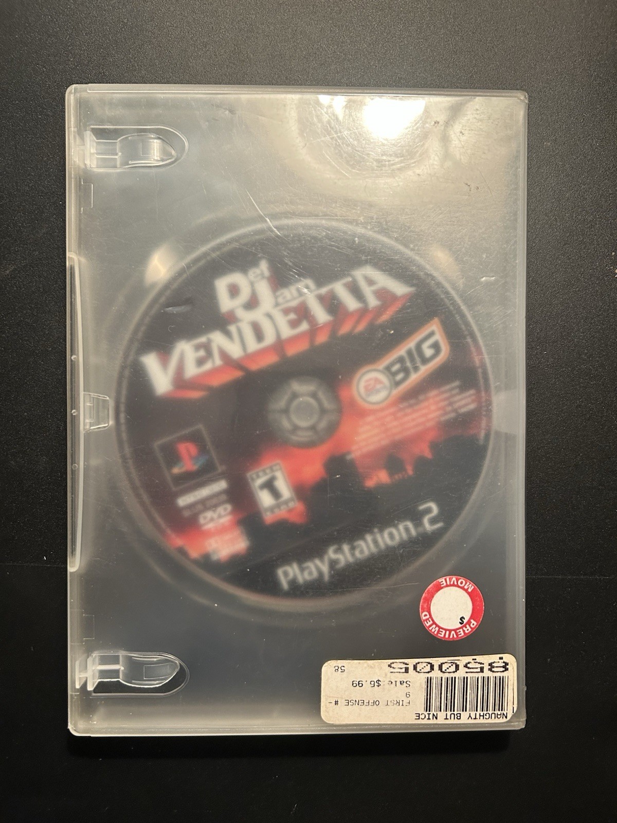 EA SPORTS BIG Def Jam Vendetta PS2 2003 T Fighting/Wrestling NTSC-U/C (USED)