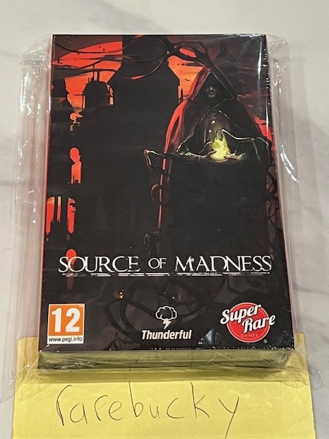 Source of Madness Steelbook Edition (Switch) NEW SEALED MINT W/CARDS SUPER RARE!